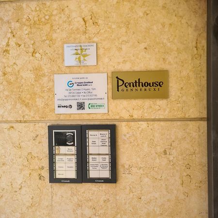 Penthouse Genneruxi Hotel Cagliari Exterior photo
